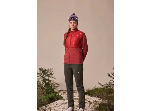 Maloja SeliaM Damenjacke rot Mohn