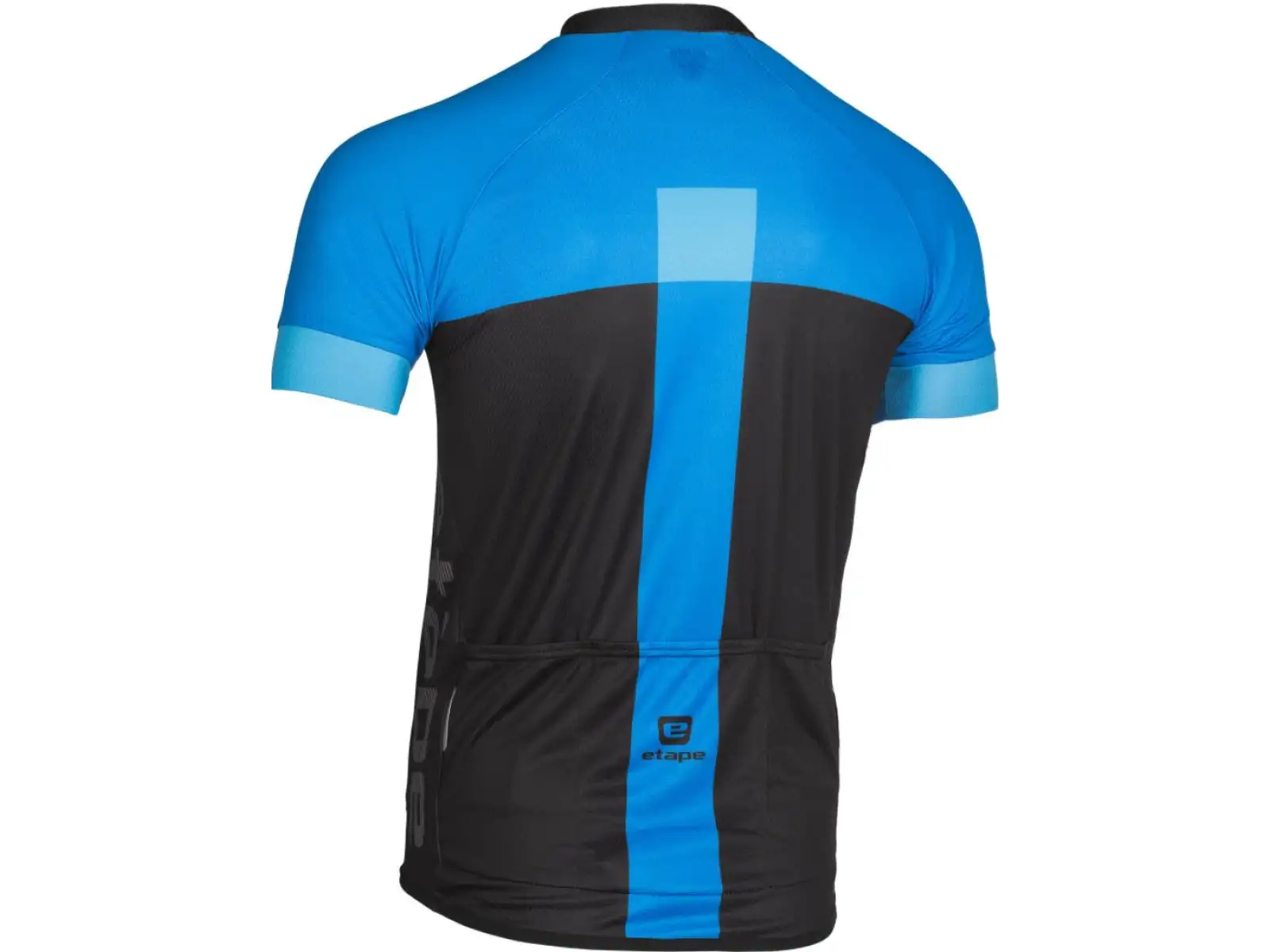Etape Face Herren Kurzarmtrikot schwarz/blau
