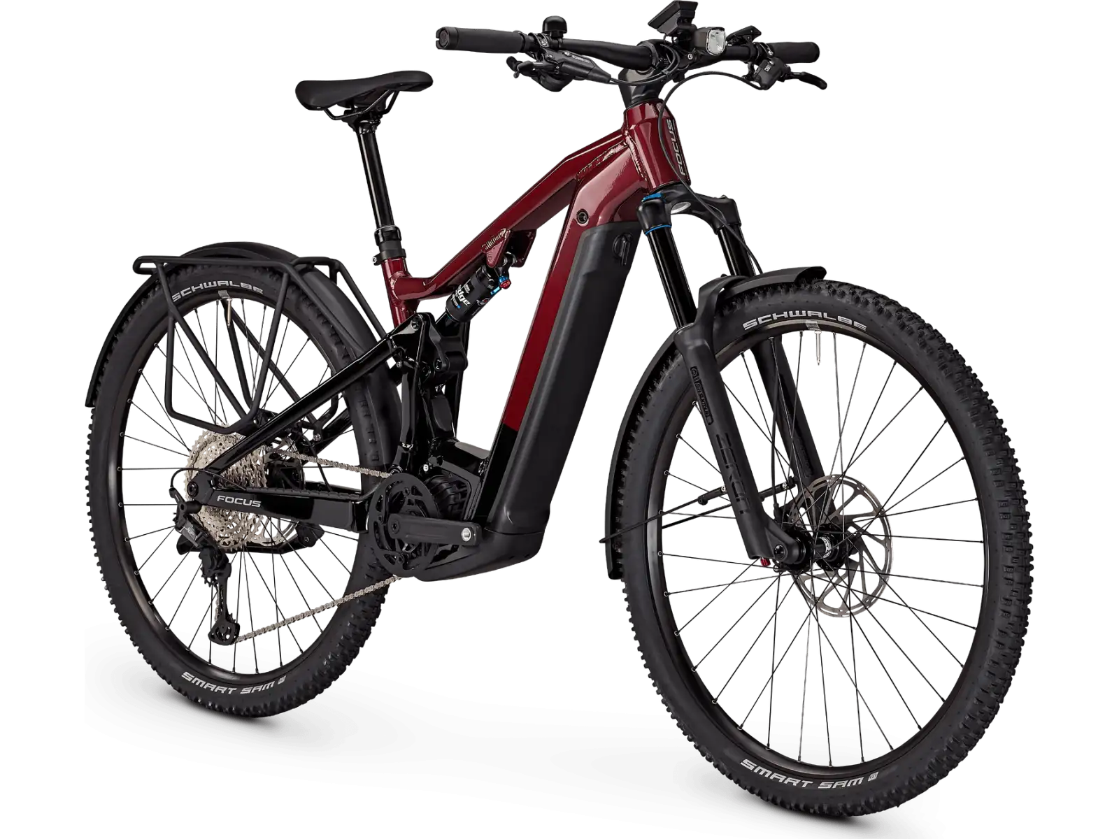 Elektrofahrrad Focus Thron2 6.8 EQP 625Wh mahagonirot/schwarz