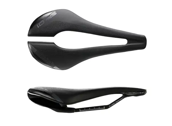 Selle Italia SP-01 Boost Kit Carbonio Superflow L3 Sattel Schwarz