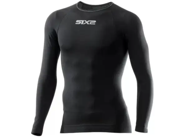 SIXS TS2 Funktions-T-Shirt Langarm All Black