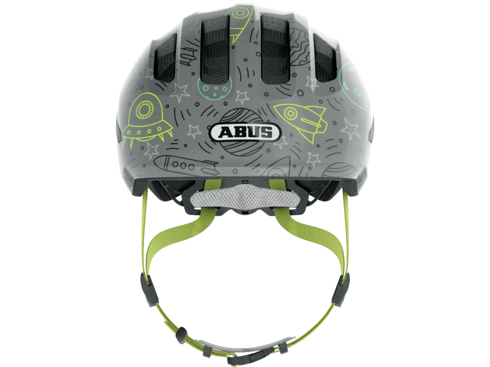 Abus Smiley 3.0 LED Kinderhelm Grey Space