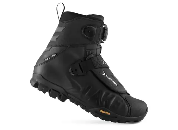 Lake MXZ304 Winter MTB Herren-Fahrradschuhe Schwarz