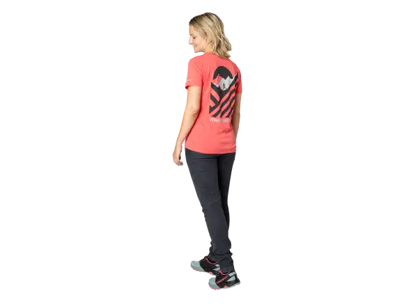 Dynafit 24/7 Graphic Damen T-Shirt Kurzarm Chinois/Sunrise Trail