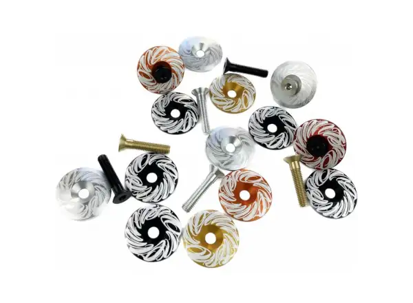 Shaman Racing Steuersatzkappe 1 1/8" Oremnts Rot