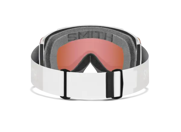 Smith Squad Skibrille White Vapor / ChromaPop Everyday Rose Gold Mirror (2 Scheiben)