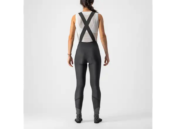 Castelli Velocissima DT Bibtight Damenhose Black/Black Reflex