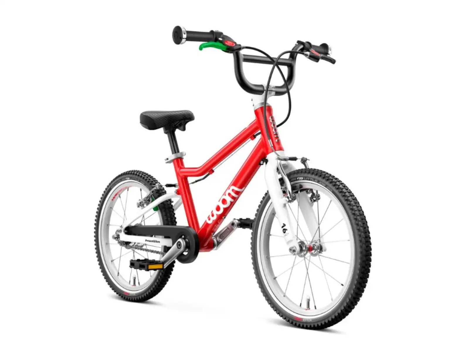 Woom 3 Rot Automagic 16" Kinderfahrrad