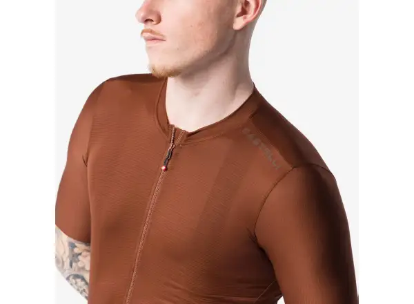 Castelli Espresso 2 Herren-Trikot Kurzarm Deep Mocha