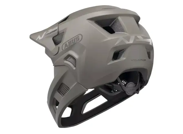 Abus YouDrop FF Kinderhelm Dust Grey