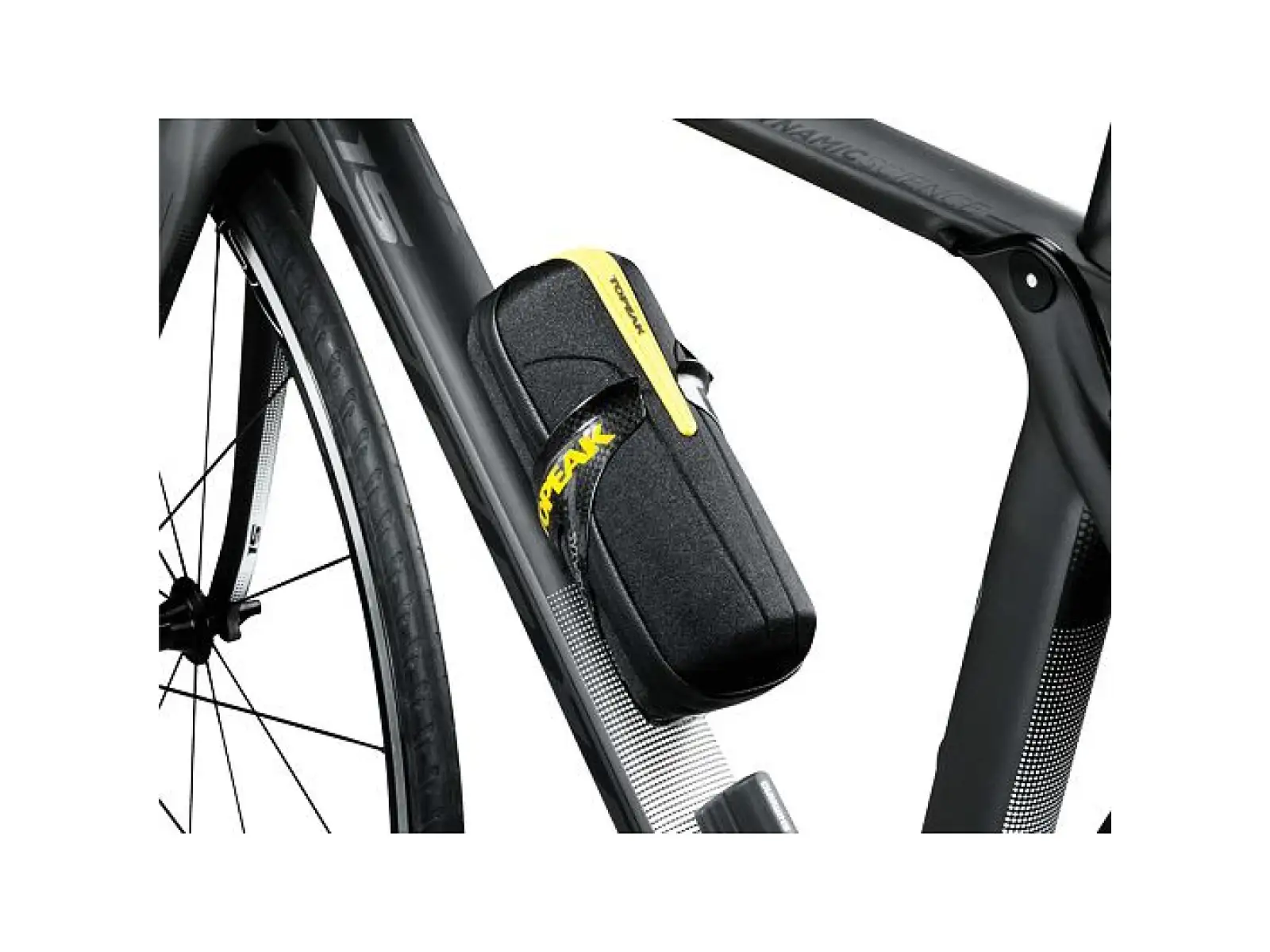 Topeak Cagepack Werkzeugtasche für den Rahmen 0,75 l Schwarz/Gelb