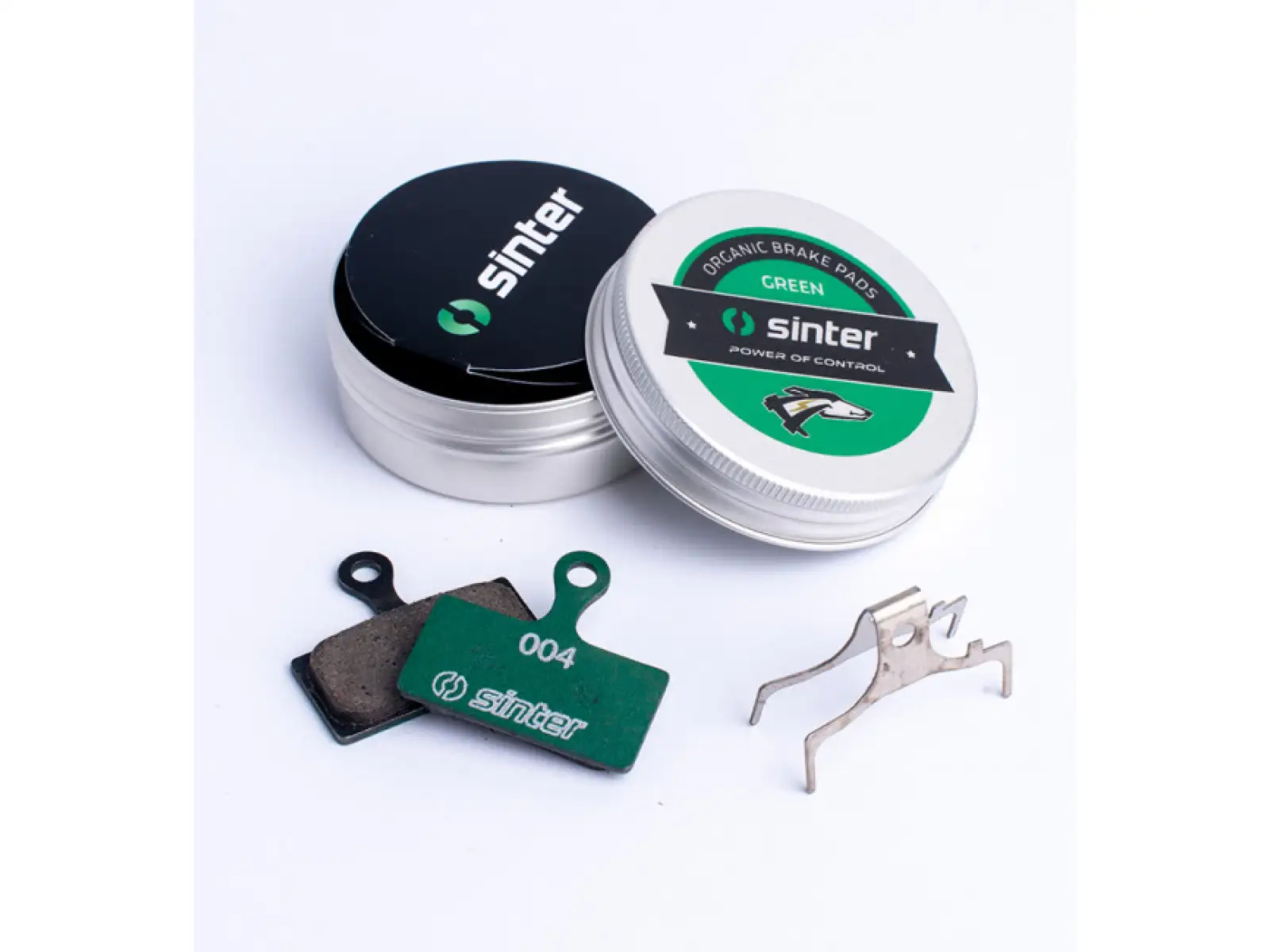 Sinter Shimano G Typ Bremsbeläge, Polymer, Grün