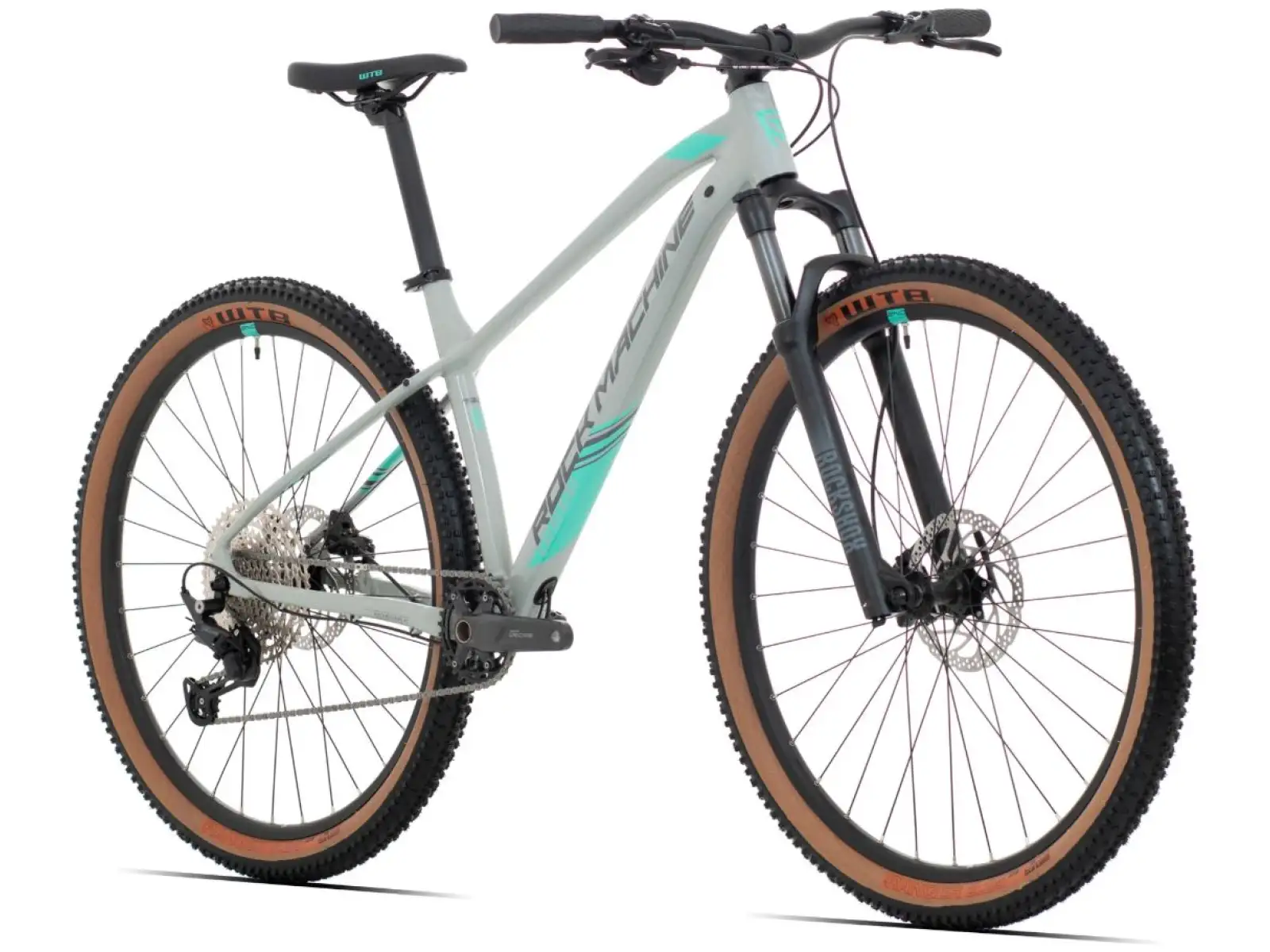 Rock Machine Catherine 60-29 glänzend grau/mintgrün/dunkelgrau Mountainbike