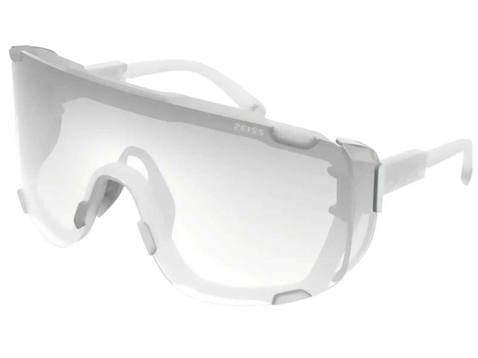 POC Devour Fahrradbrillen Transparent Crystal
