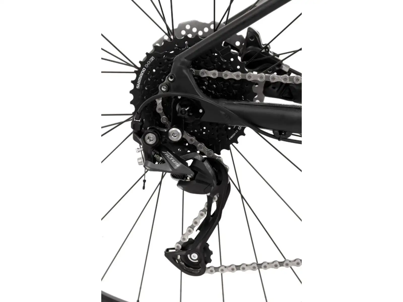 Rock Machine Manhattan 90-29 Schwarzes Mountainbike