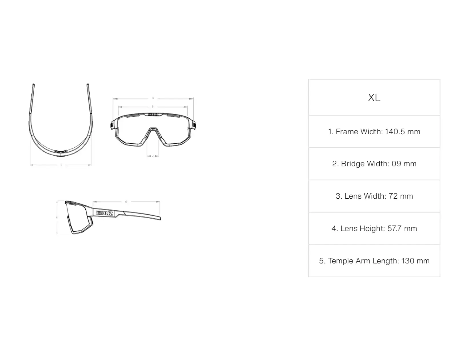Bliz P002 Sonnenbrille Matte Black/Nano Optics Nordic Light Coral/Orange Blue Multi