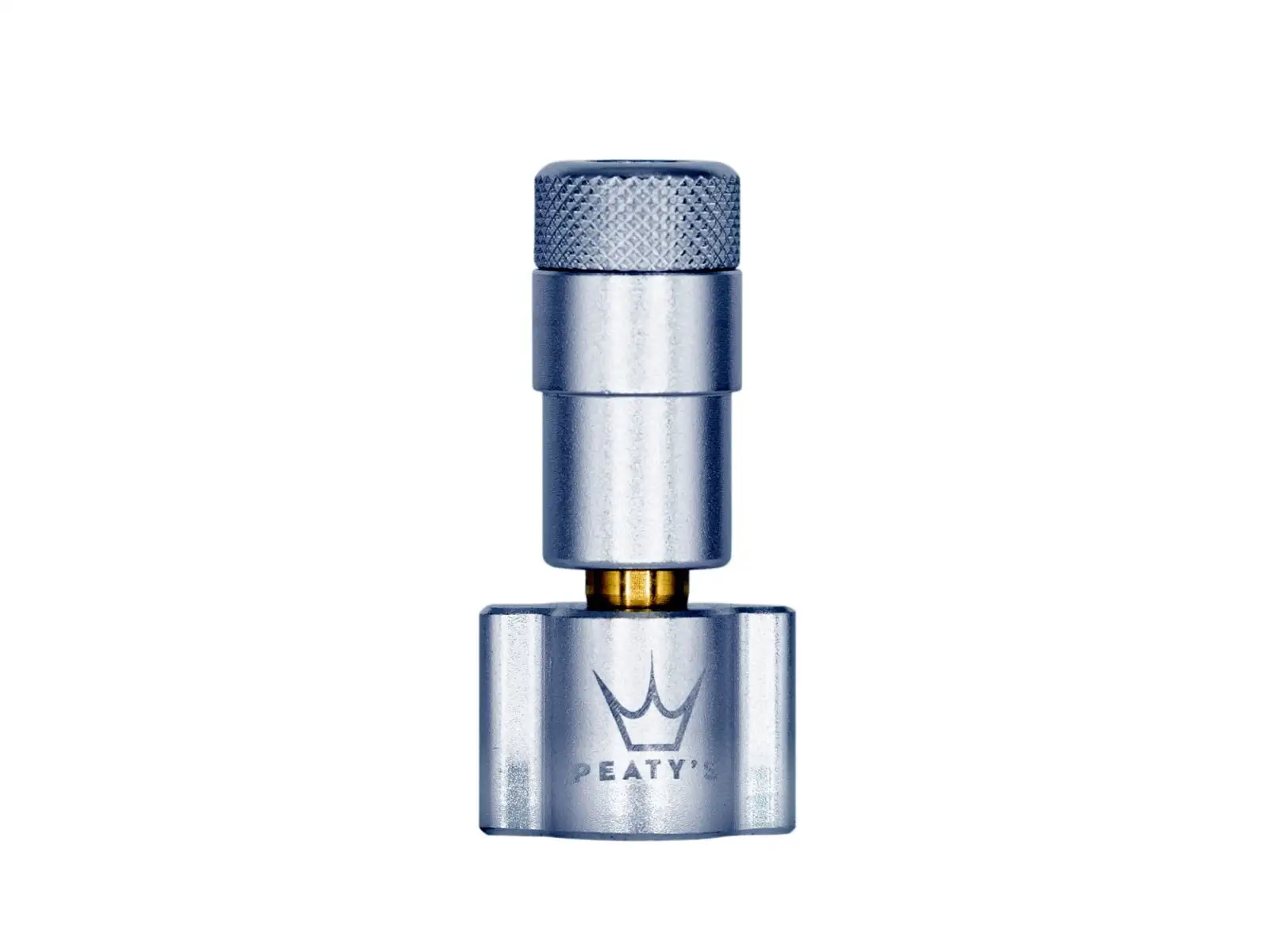 Peatys Holeshot CO2-Pumpekopf Silber