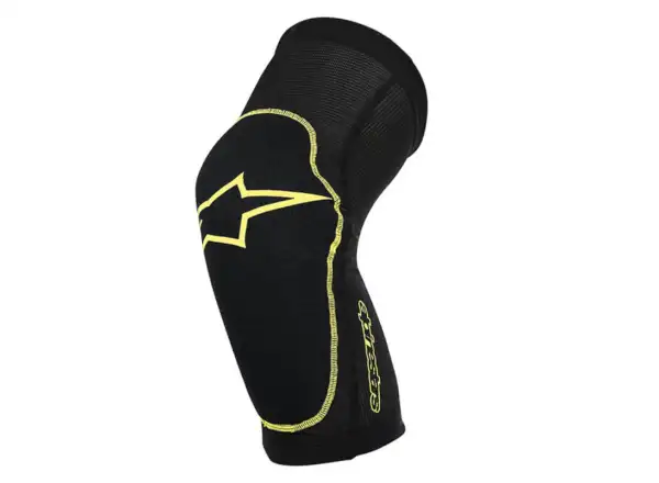 Alpinestars Paragon Knieprotektoren schwarz/gelb acid
