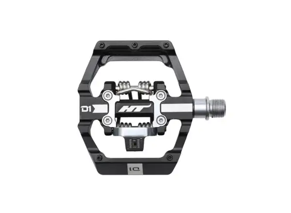 HT HTI-D1 MTB Flatpedale Schwarz