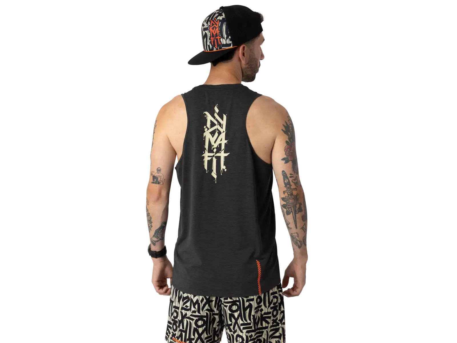 Dynafit Trail Herren Laufshirt ärmellos Black Out
