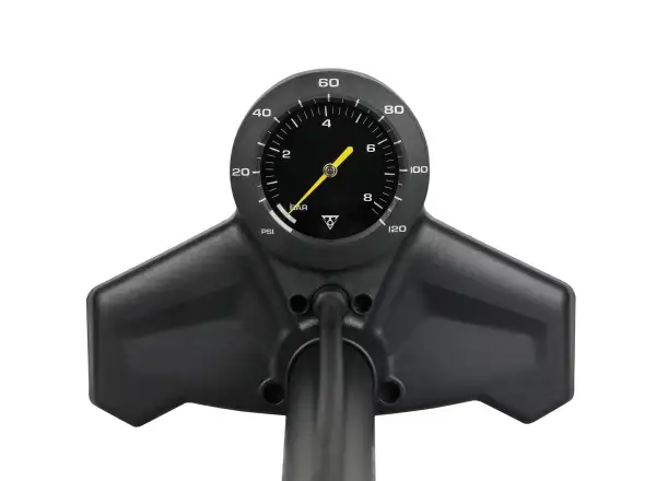 Topeak JoeBlow Urban EX Werkstatt-Pumpe Schwarz/Gelb