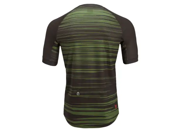 Silvini Gallo Herrentrikot mit kurzen Ärmeln in Garden/Olive.
