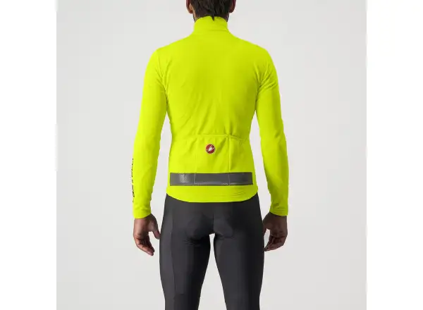 Castelli Puro 3 Herren Insulated Langarmtrikot electric lime/black reflex