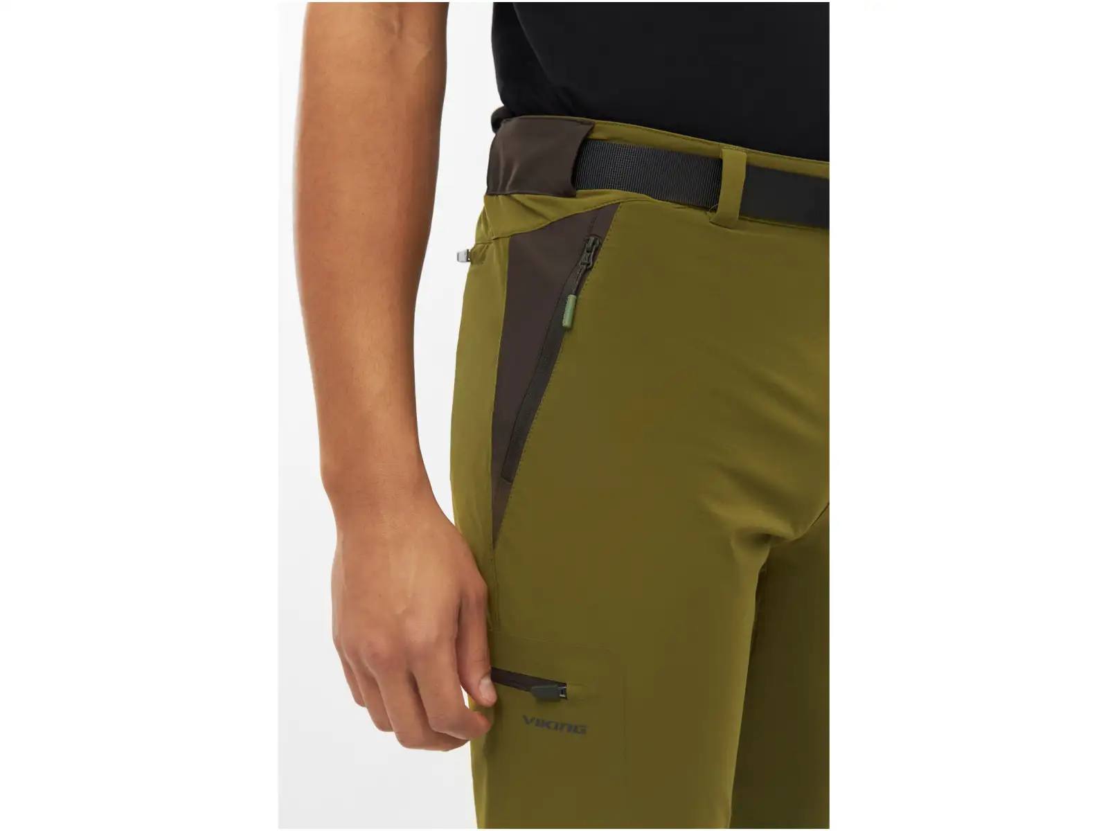 Viking Sequoia Herrenhose olive/brown