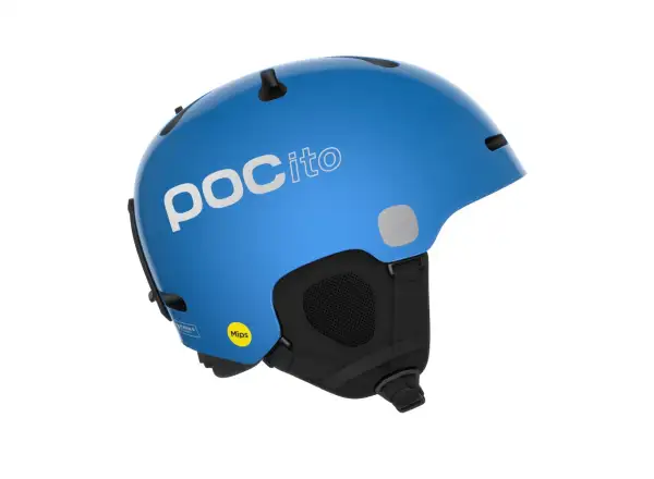 POC POCito Fornix MIPS Kinder Skihelm in Fluorescent Blue