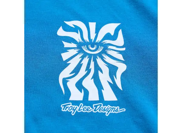 Troy Lee Designs Skyline Ride Kindertrikot One Eye Aero Blue