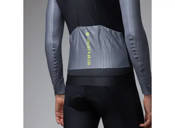 Alé PR-E Follow Me Herren Thermotrikot langarm Black