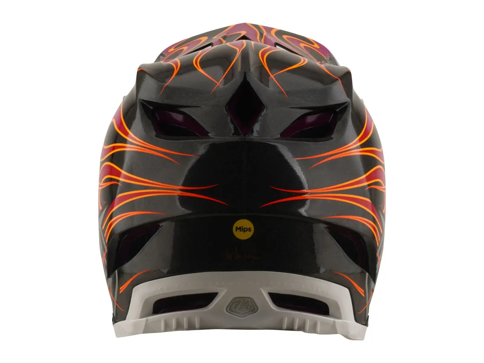 Troy Lee Designs D4 Carbon MIPS Helm Torched Carbn/Magenta
