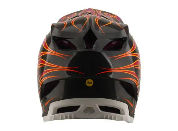 Troy Lee Designs D4 Carbon MIPS Helm Torched Carbn/Magenta