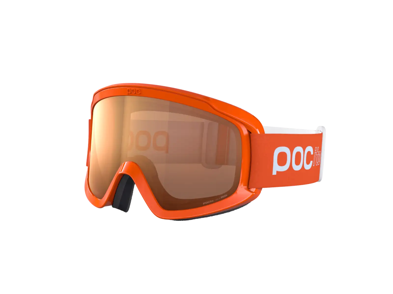 POCito Opsin Kinder-Skibrille Fluorescent Orange, Einheitsgröße