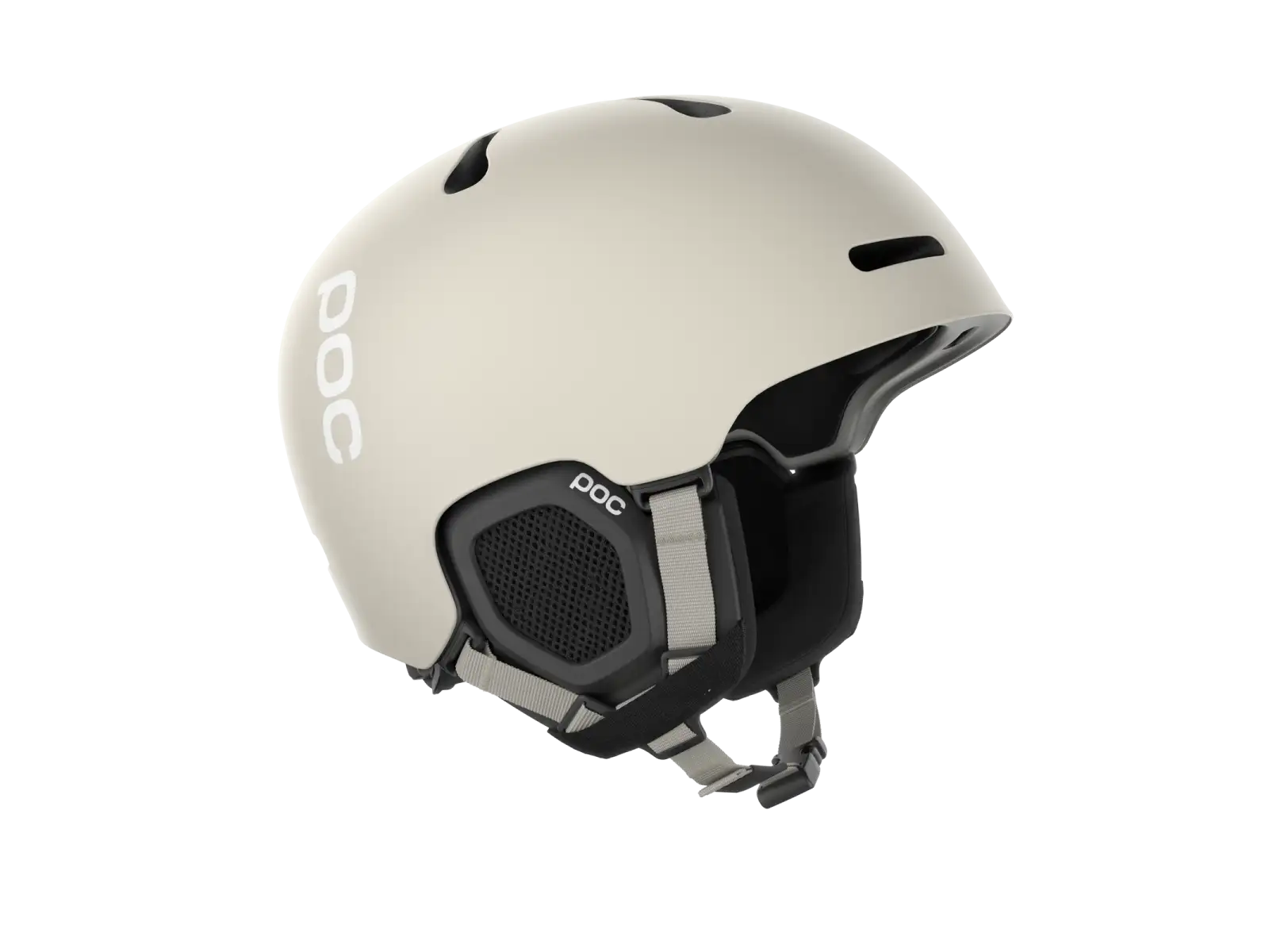 POC Fornix MIPS POW JJ Skitohelm Mineral Mattschwarz