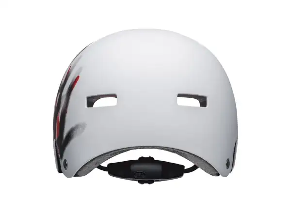 Bell Local Helm Mat Weiß Scribble