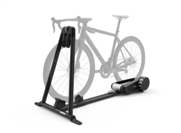 Wahoo Kickr Rollr Smart Trainer Rolle + Einseitige POWRLINK Pedale