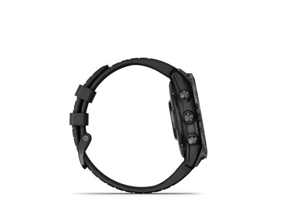 Garmin fenix 7 Pro Sapphire Solar Edition Smartwatch Carbon Grey DLC Titanium/Black