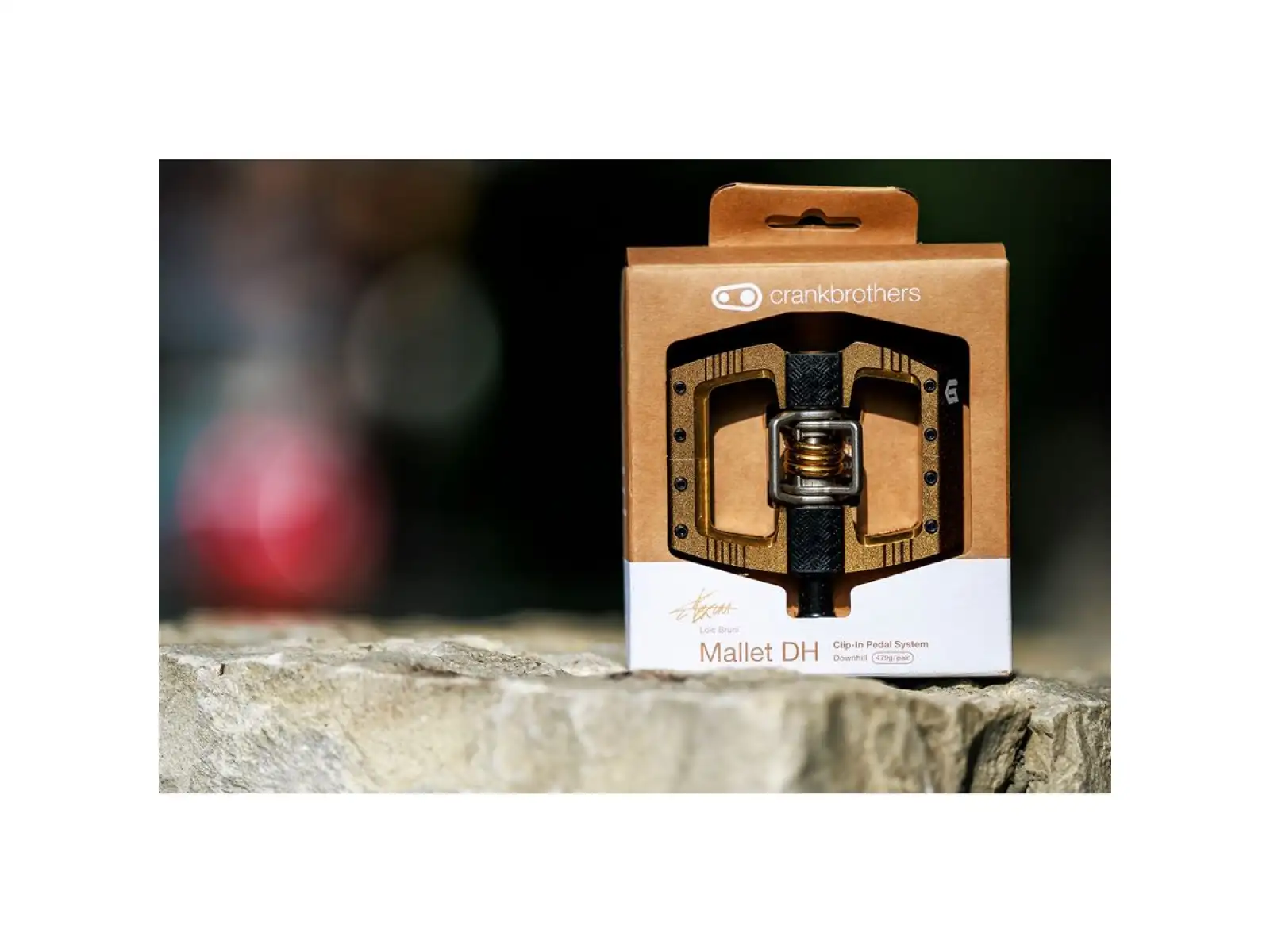 Crankbrothers Mallet DH Loic Bruni Signature Bronze Edition Klickpedale