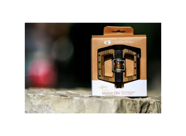 Crankbrothers Mallet DH Loic Bruni Signature Bronze Edition Klickpedale