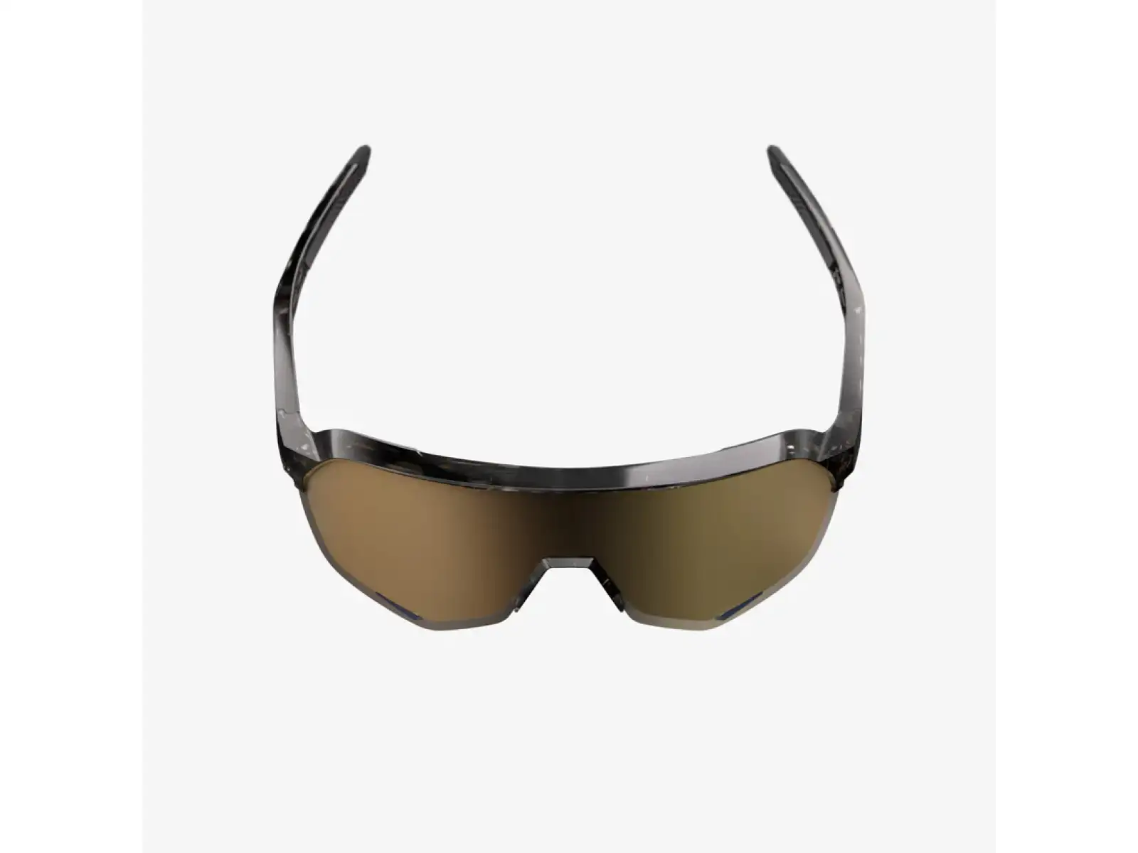 100% S2 Sonnenbrille Gloss Black Havana/Soft Gold Mirror