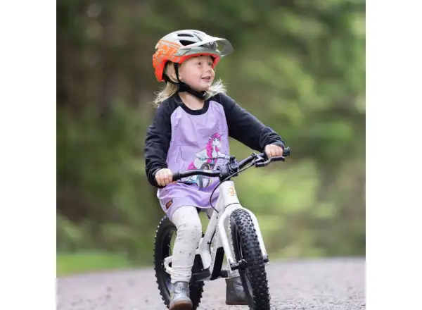 Kids Ride Shotgun Unicorn Windproof Kindertrikot Langarm