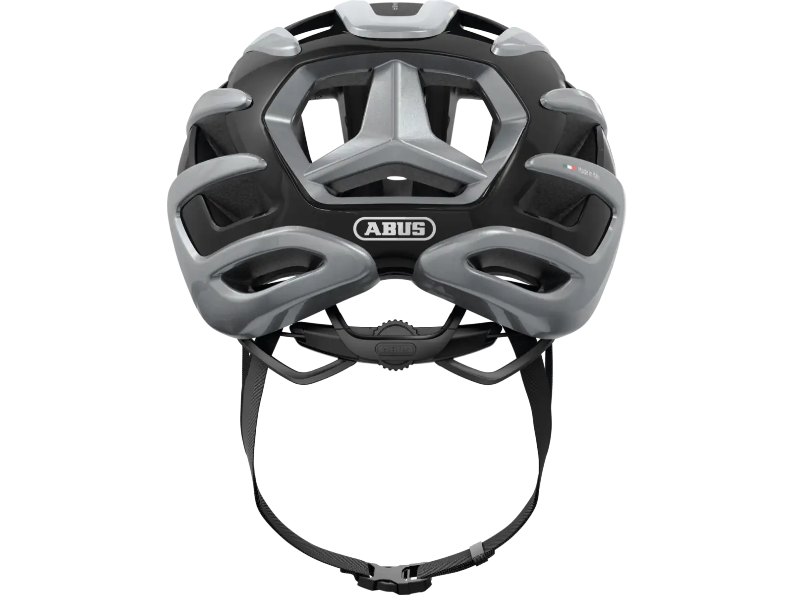 Abus AirBreaker 2.0 Rennradhelm Graphite Silver