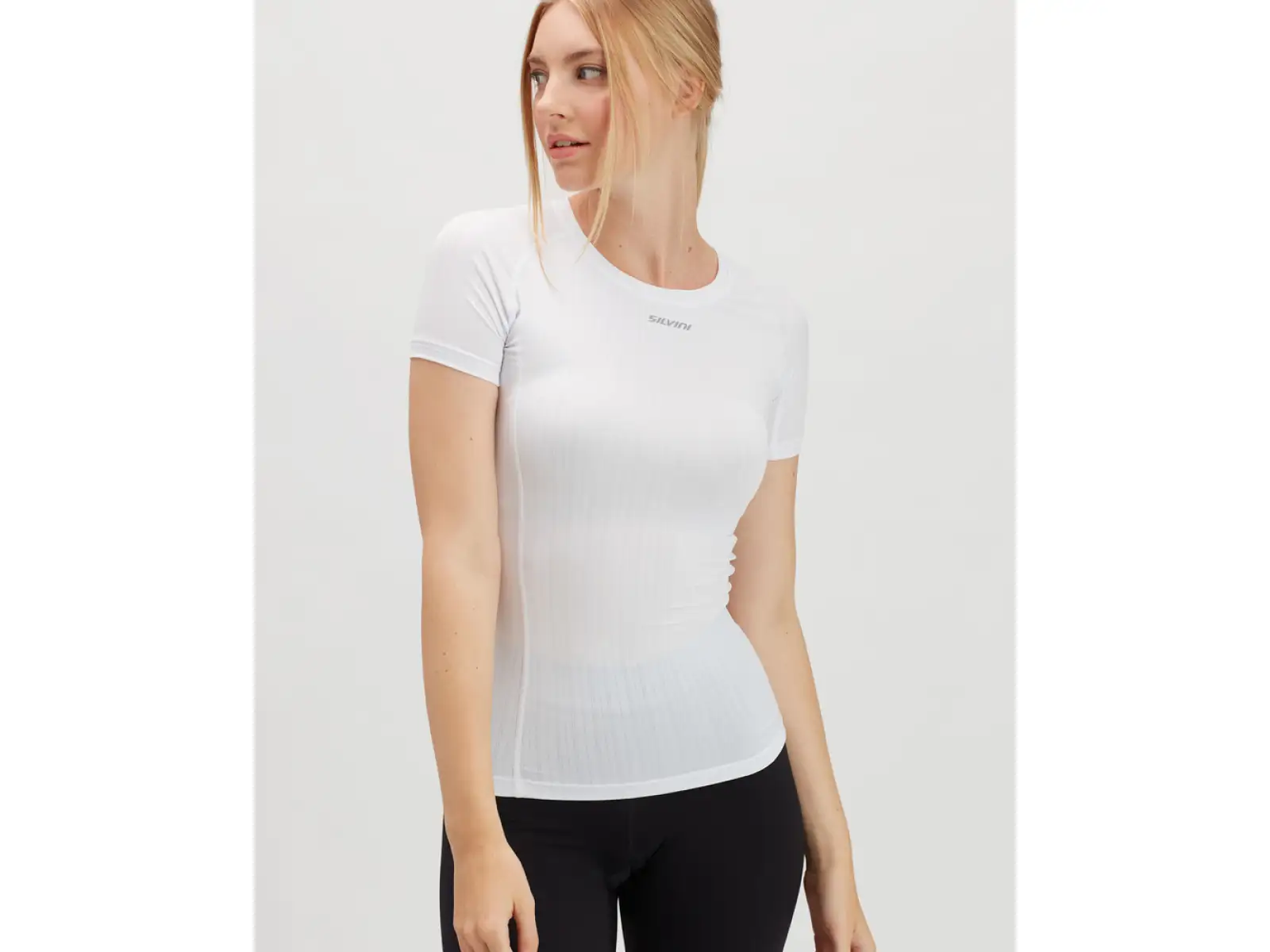 Silvini Basale Damen Funktions-T-Shirt Weiß.