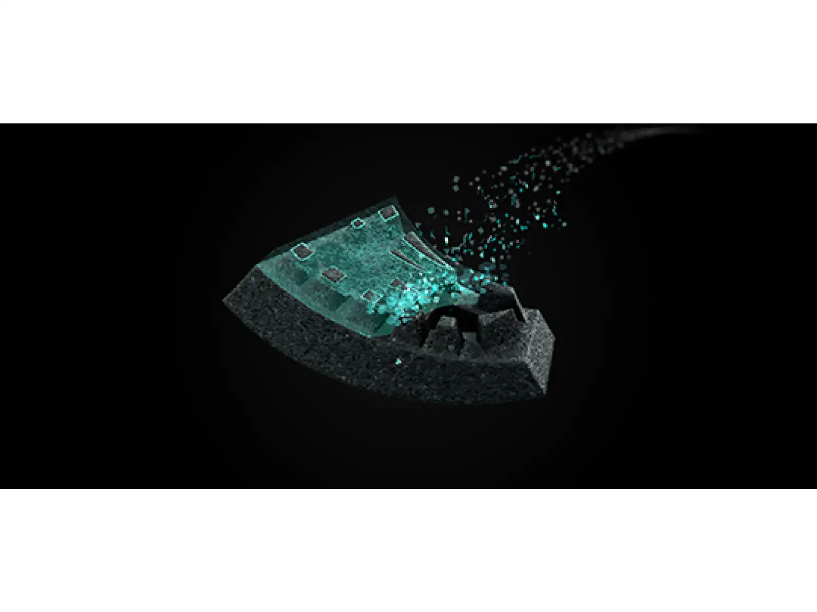 Lazer Vento KinetiCore Helm schwarz/silber