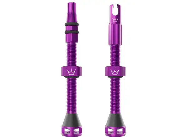 Peatys Holeshot Fast Flow Tubeless Ventile 60 mm Violet