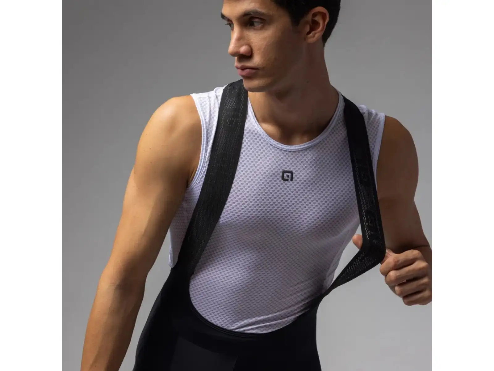 Alé Pragma Corsa 2.0 Herren-Shorts mit Einsatz und Trägern White