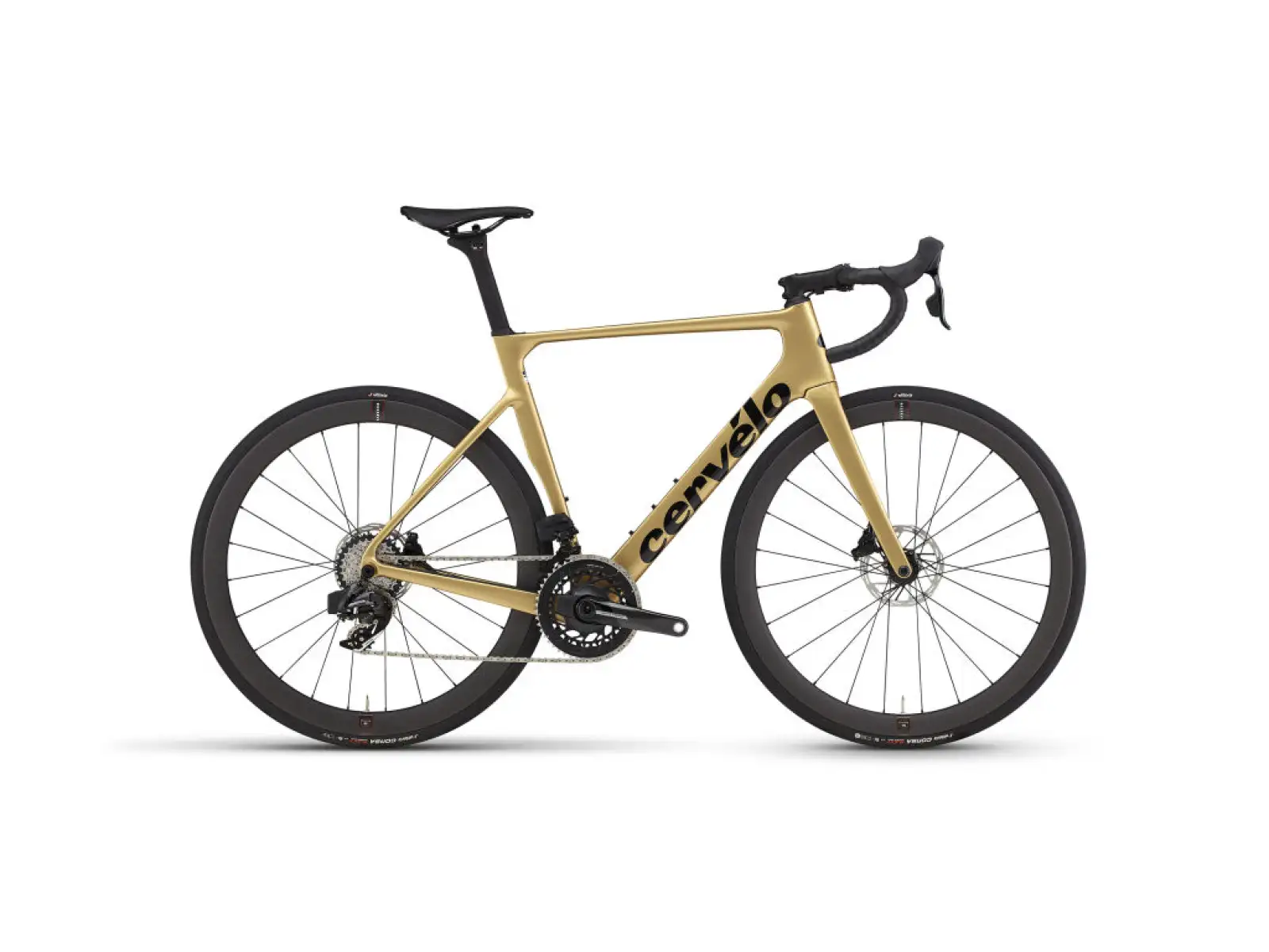 Cervélo Soloist Force eTap AXS Rennrad Goldstaub