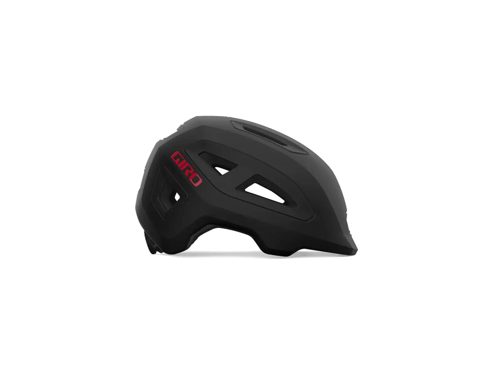 Giro Scamp II Kinderhelm Matte Screaming Black/Red