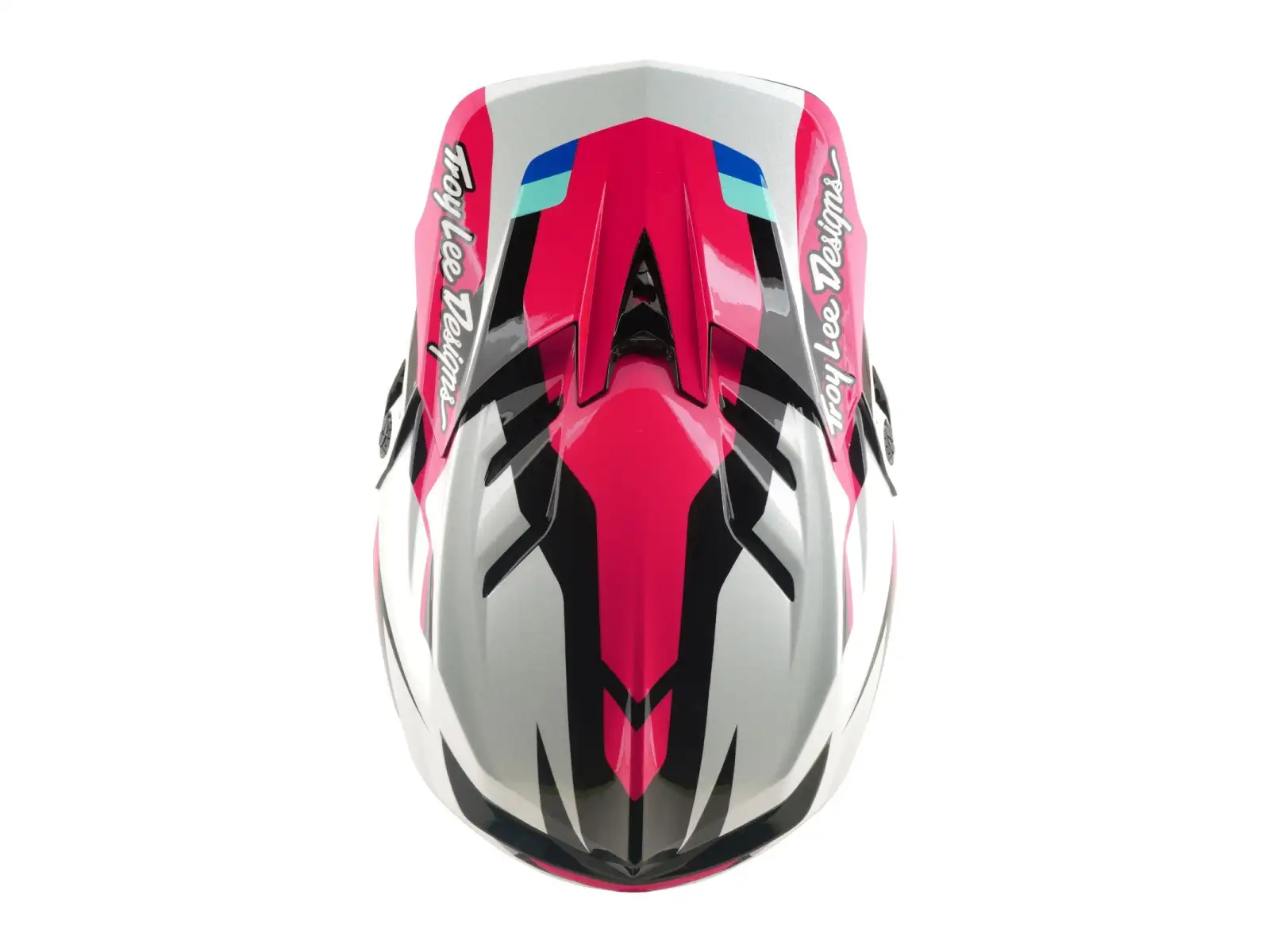 Troy Lee Designs D4 Polyacrylite MIPS Helm Roamer Magenta